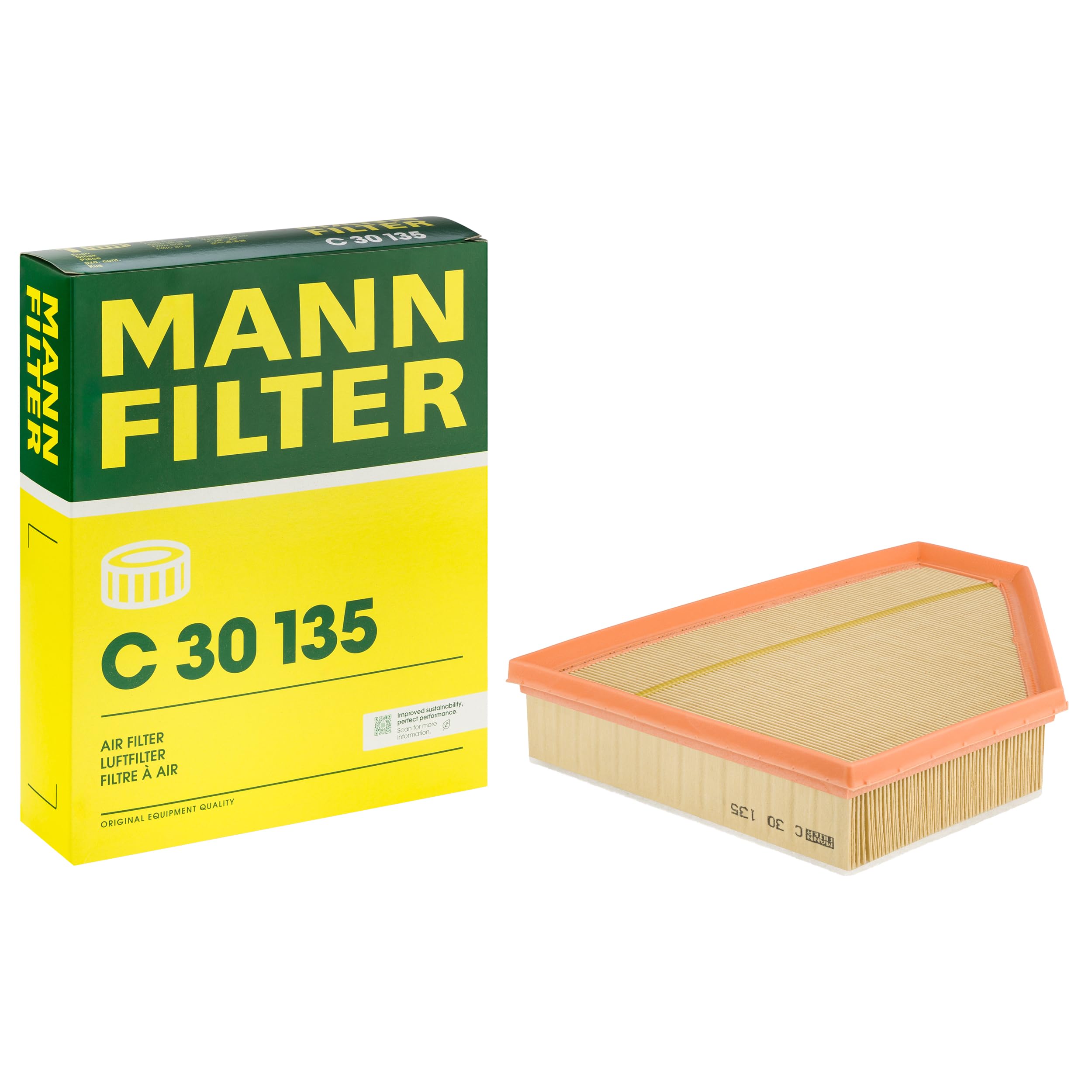 Amazon.com: Mann Filter C 30 135 Air Filter : Automotive